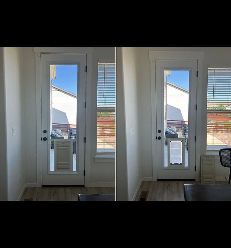NoCo Pet Doors installation project 12