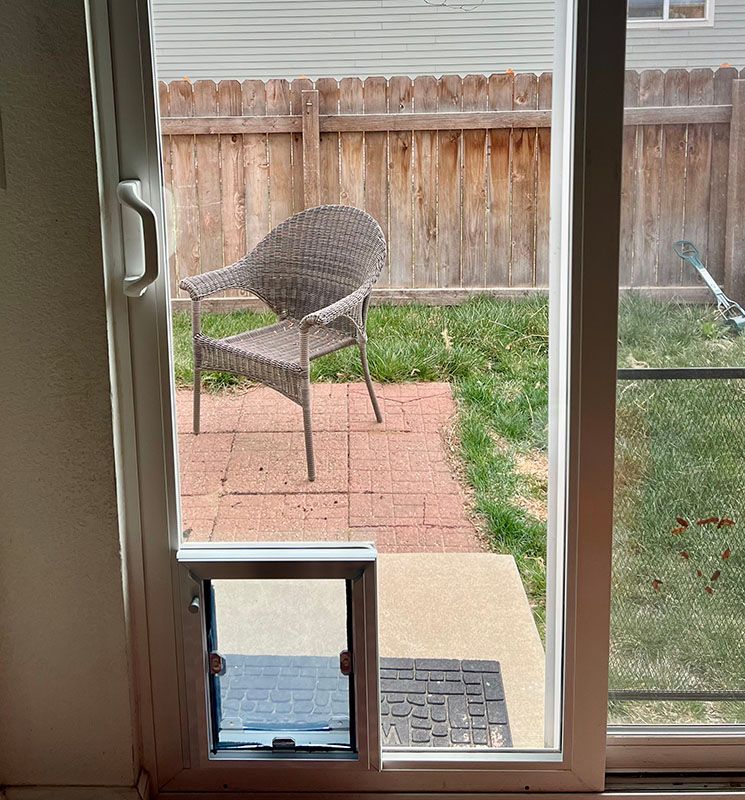 NoCo Pet Doors installation project 5