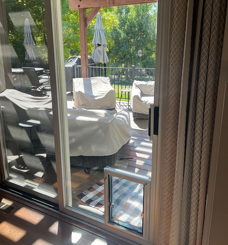NoCo Pet Doors installation project 2